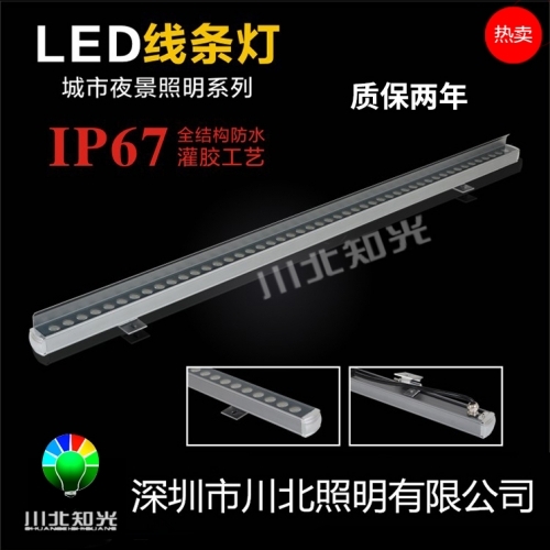 关于led线条灯的接线方法